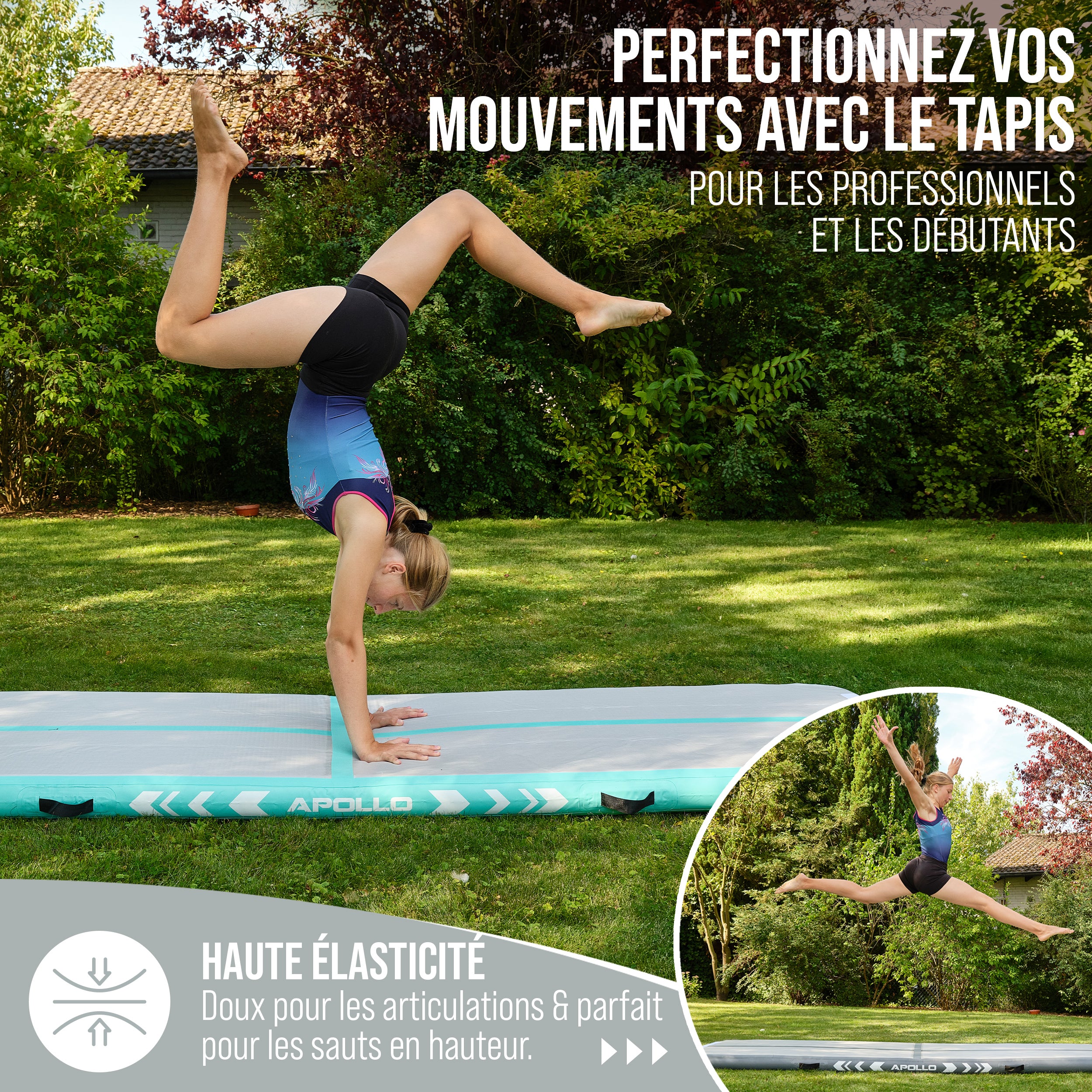 Apollo - Air Mat Pro - Tapis de suivi de l'air - Mint