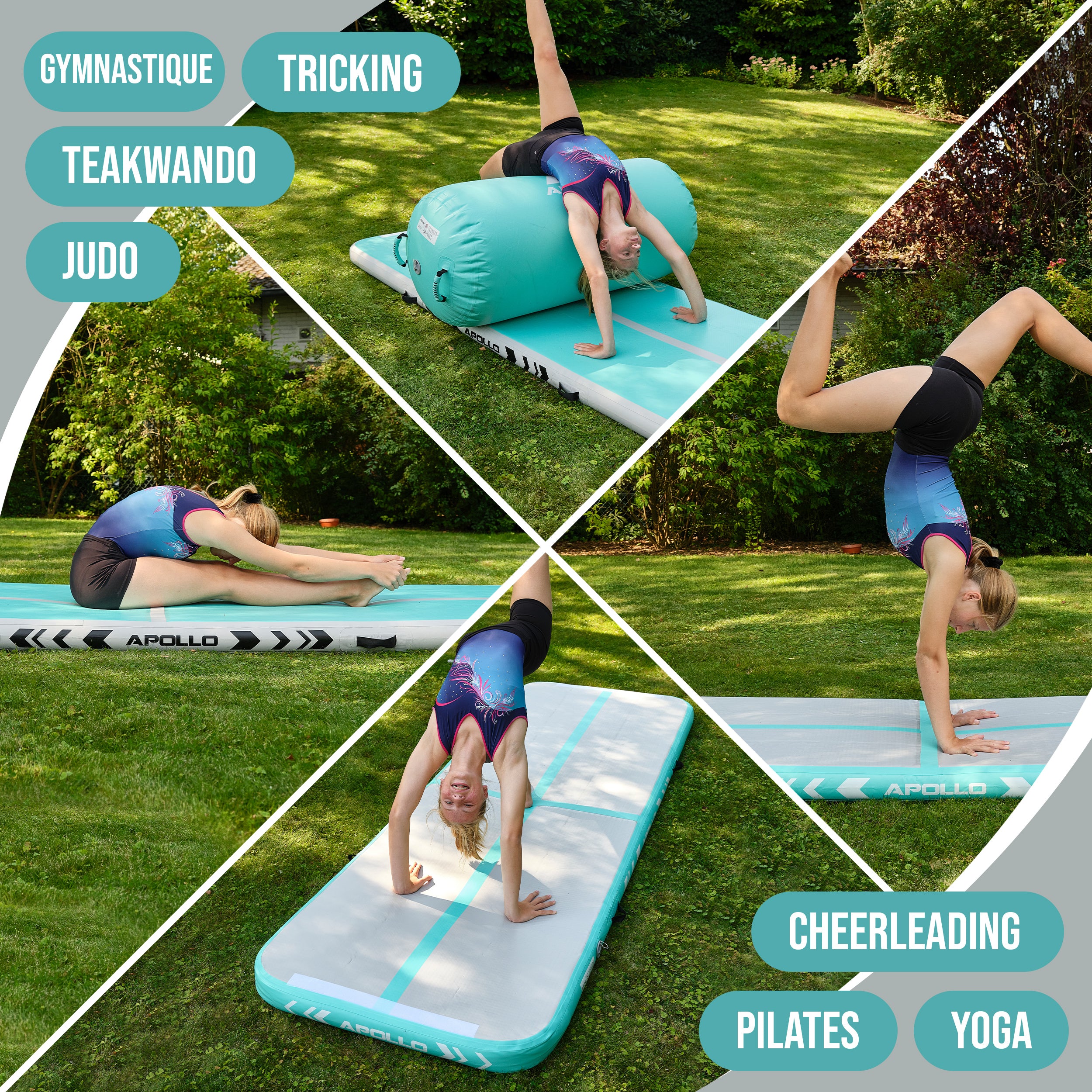 Apollo - Air Mat Pro - Tapis de suivi de l'air - Mint