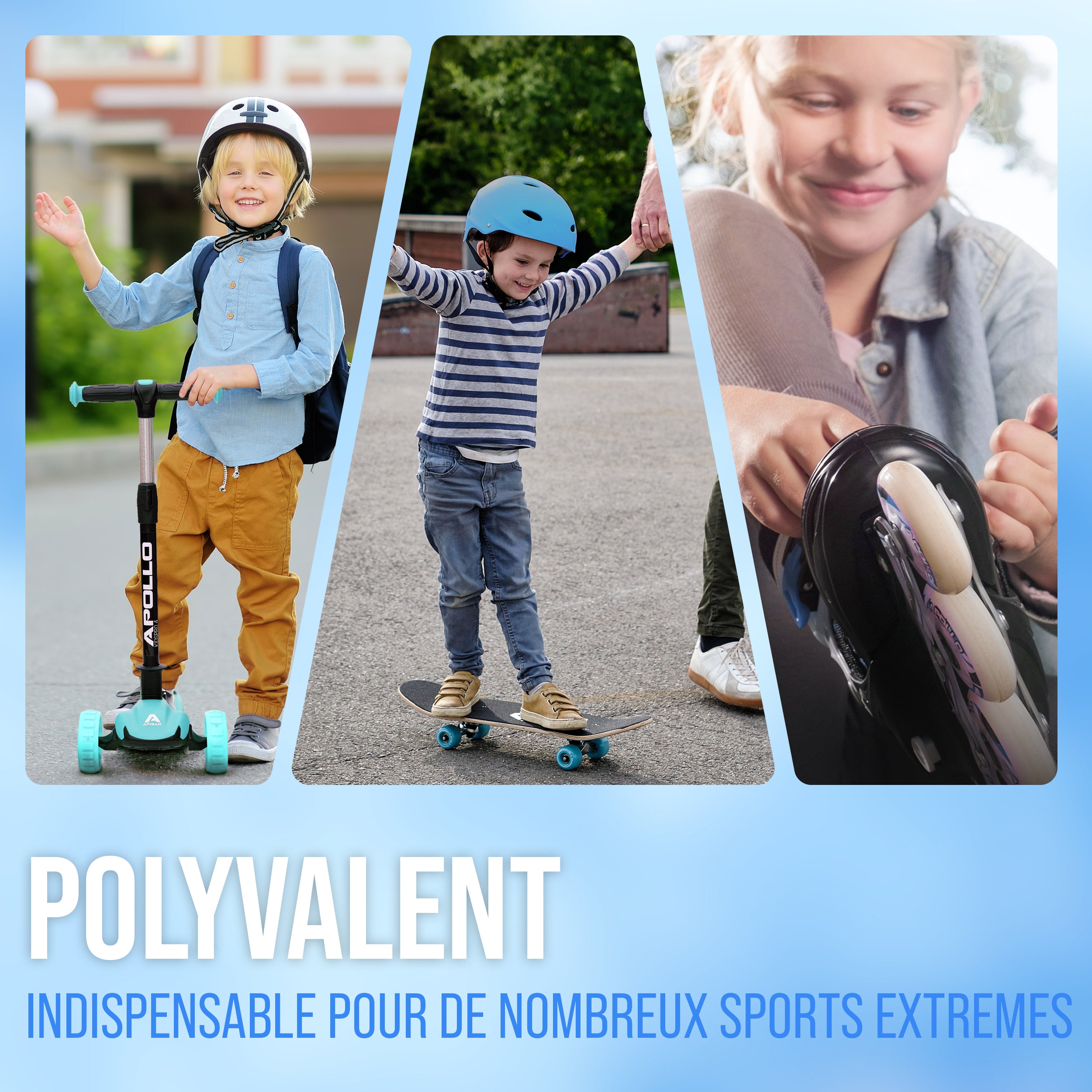 Apollo - Ensemble de protecteurs Apollo pour enfants - Black Black