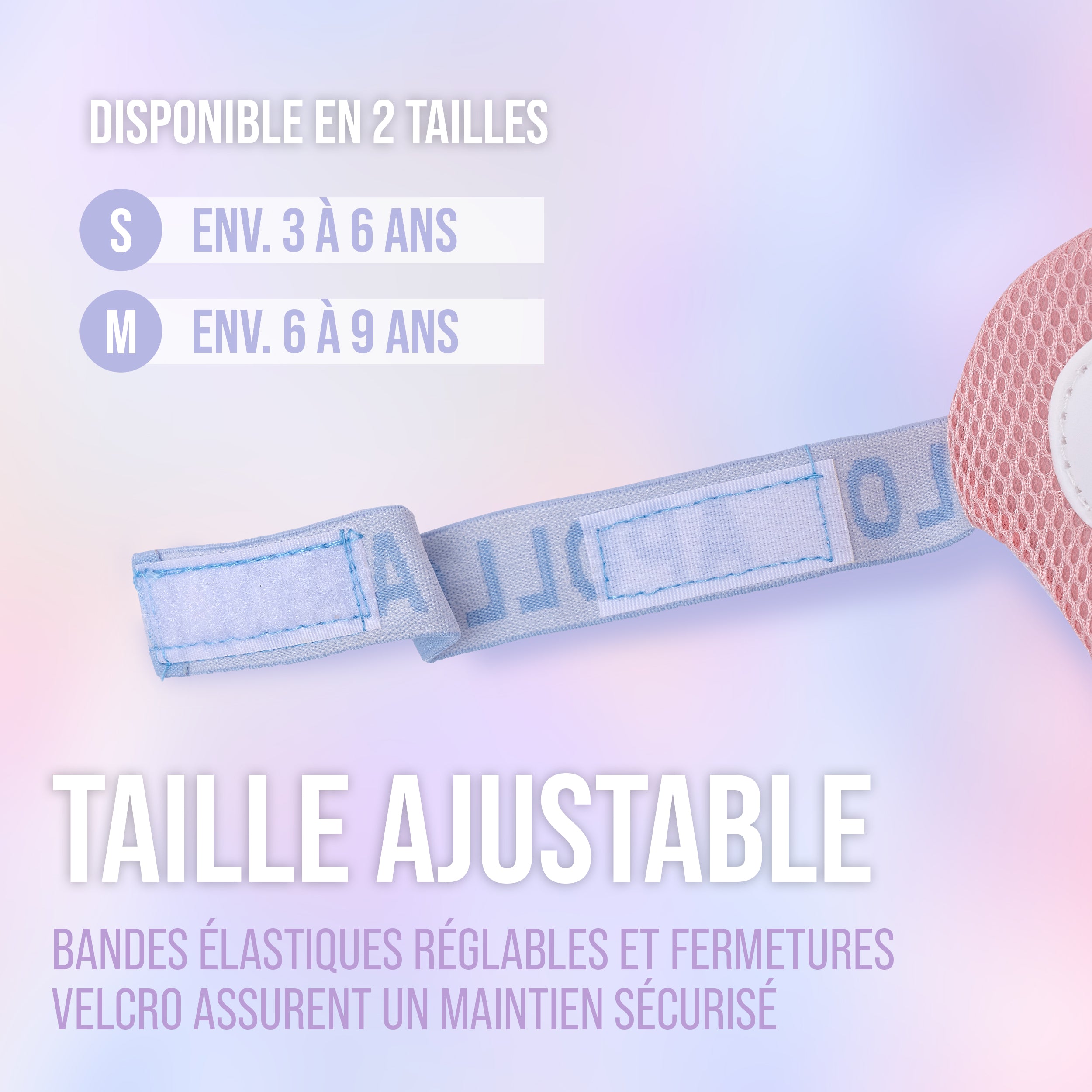 Apollo - Ensemble de protecteurs Apollo pour enfants - Rosa White