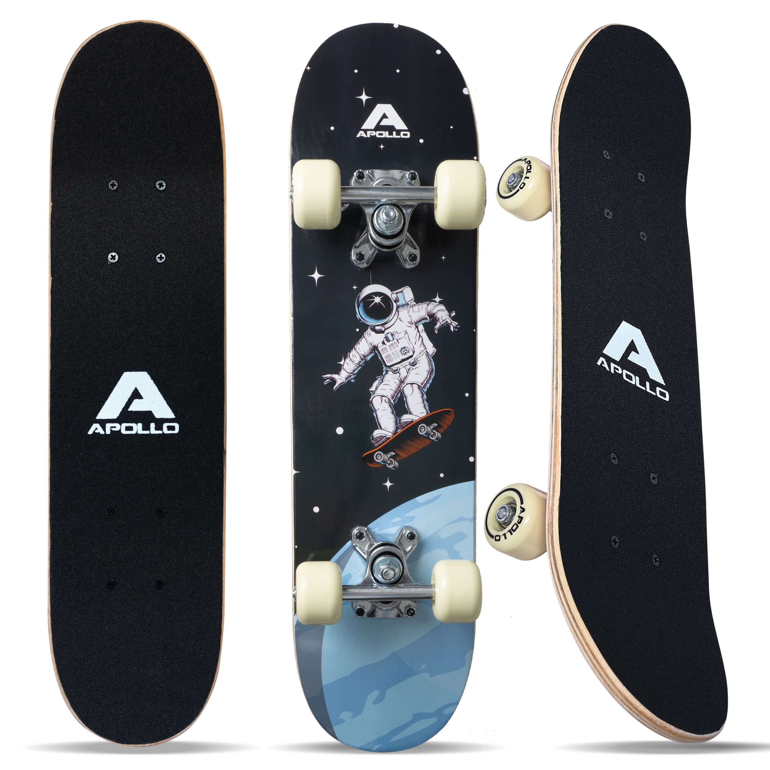 Apollo - Skateboard pour Enfants - Spacewalk - 61 cm -