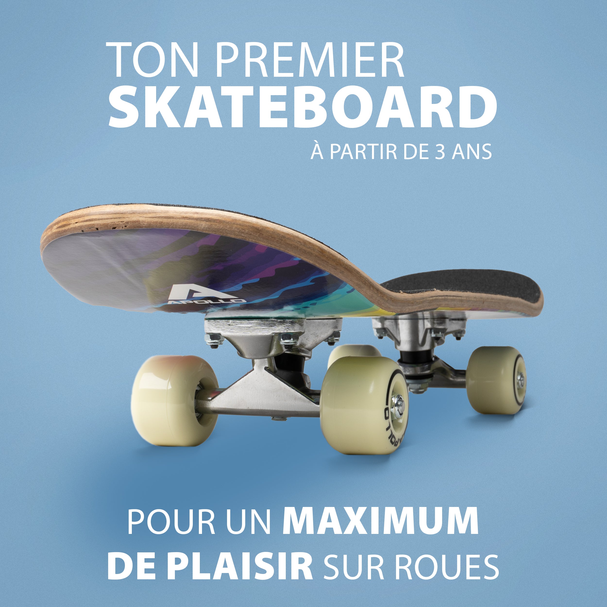 Apollo - Skateboard pour Enfants - Astronaut - 61 cm -