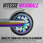 Apollo - Apollo Trottinette de Stunt "Hawk" - Full-Rainbow