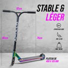 Apollo - Apollo Trottinette de Stunt "Hawk" - Full-Rainbow