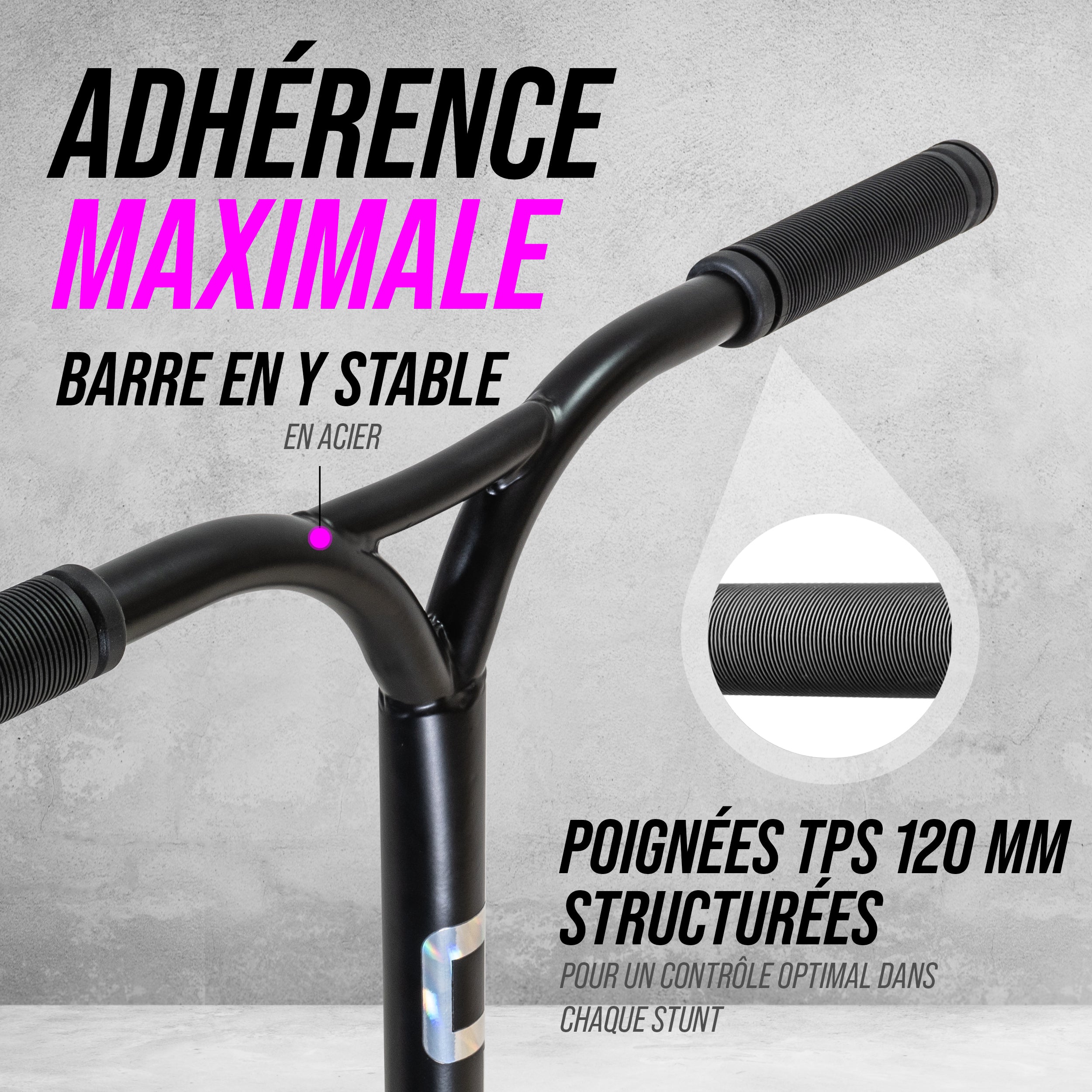 Apollo - Apollo Trottinette de Stunt "Hawk" - Full-Rainbow