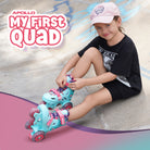 Apollo Funsport FR - My 1st Patins à roulettes réglables pour enfants, taille 26-30, - Menthe