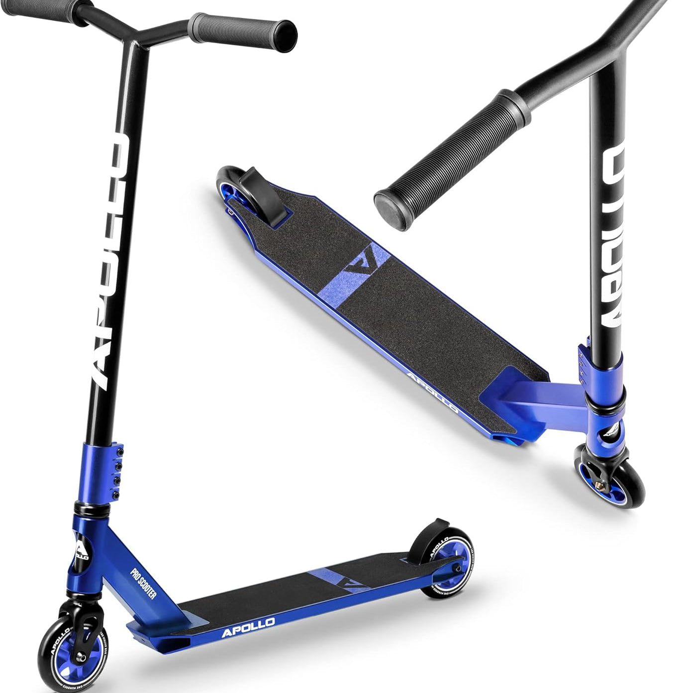 Apollo - Stunt Scooter - Star Pro - HighQuality eloxierter Profi Stunt Scooter - Bleu