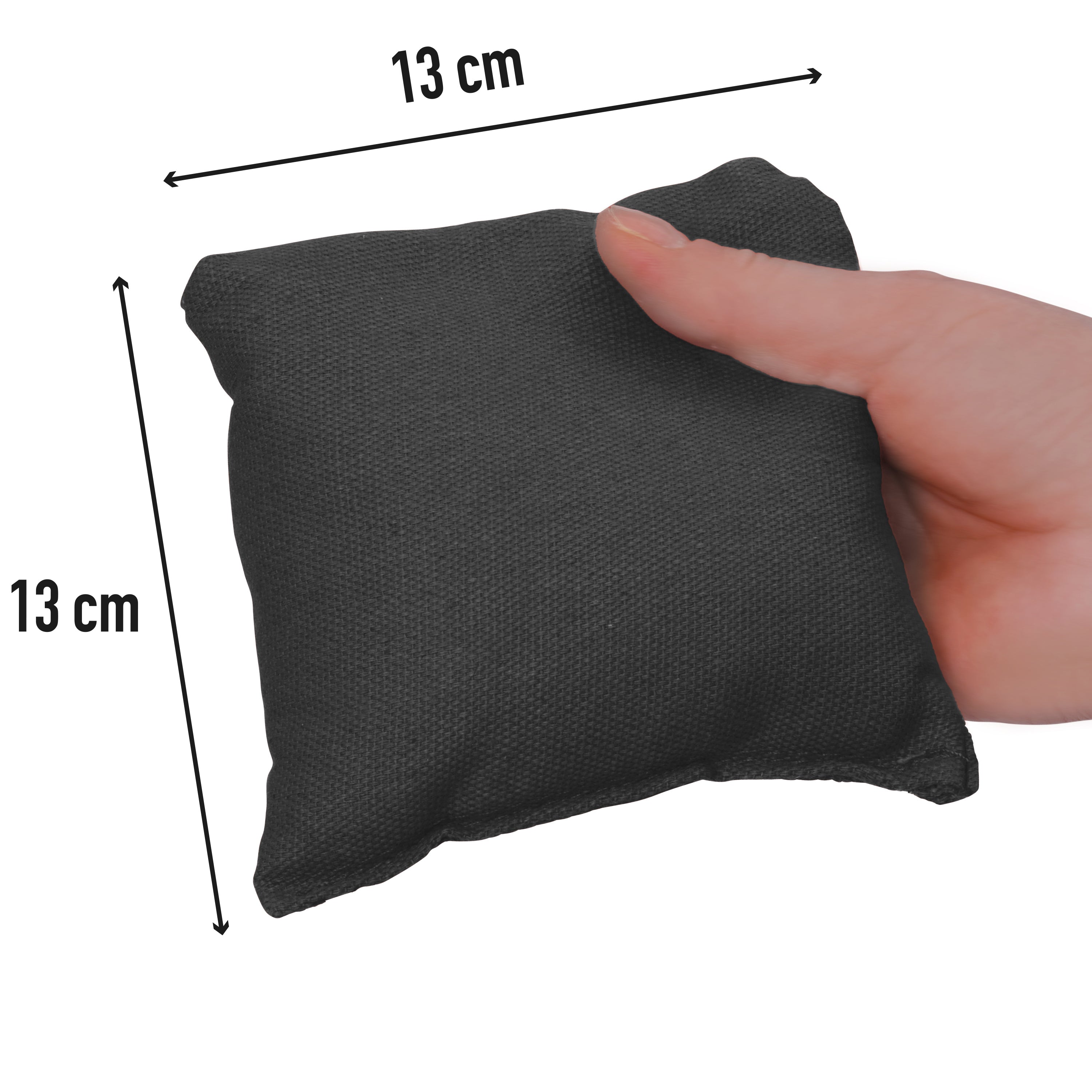 Ocean 5 - Cornhole Pro - Jeu original de trou borgne, le classique des États-Unis - Noir