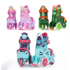 Apollo Funsport FR - My 1st Patins à roulettes réglables pour enfants, taille 26-30, -