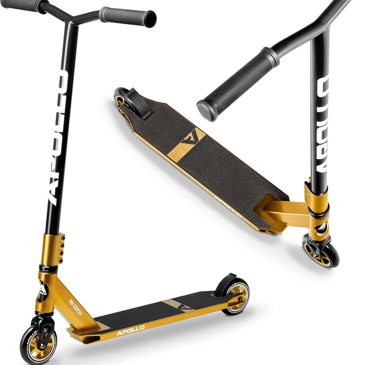 Apollo - Stunt Scooter - Star Pro - HighQuality eloxierter Profi Stunt Scooter - Or