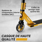 Apollo - Stunt Scooter - Star Pro - HighQuality eloxierter Profi Stunt Scooter - Or