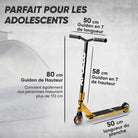 Apollo - Stunt Scooter - Star Pro - HighQuality eloxierter Profi Stunt Scooter - Or