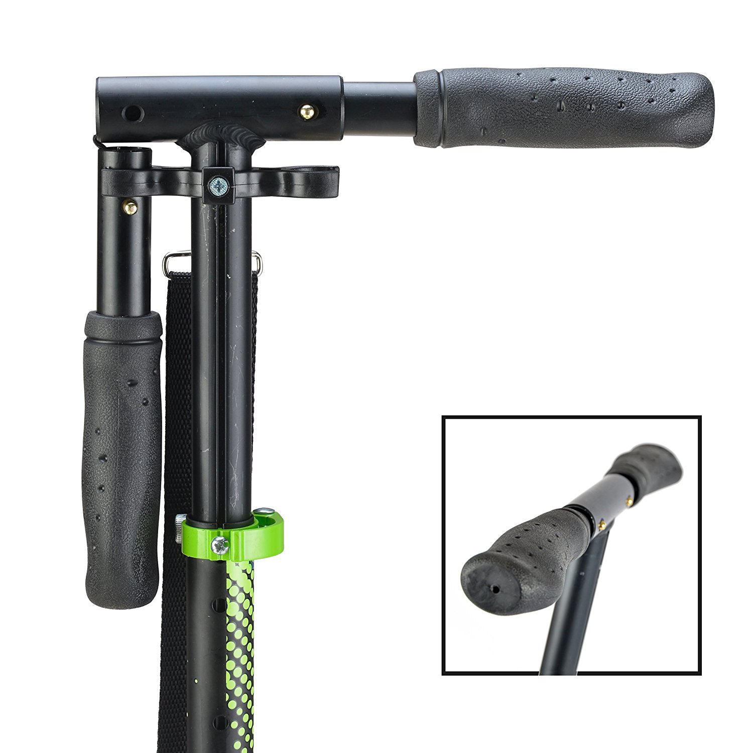 Apollo - Trottinette avec roues XXL Phantom pour adultes et enfants - 200mm - Vert