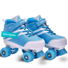 Apollo - Soft Boots patins à roulettes enfants filles disco - pointure réglable - Blueberry - L (39-42)