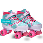 Apollo - Soft Boots patins à roulettes enfants filles disco - pointure réglable - Candy - L (39-42)