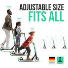 Apollo - Trottinette avec roues XXL Phantom pour adultes et enfants - 200mm - Meteor