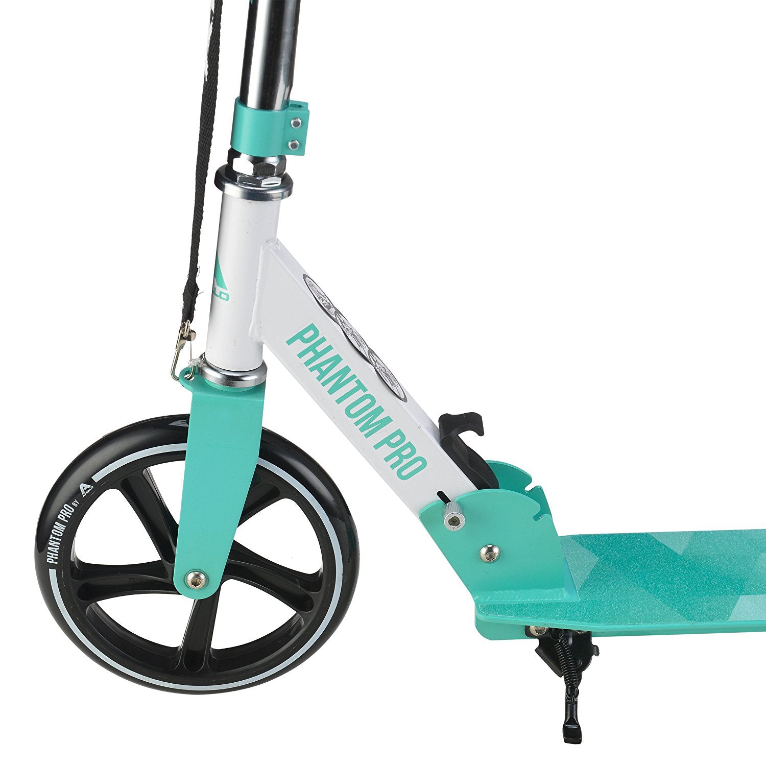 Apollo - Trottinette avec roues XXL Phantom pour adultes et enfants - 200mm - Menthe