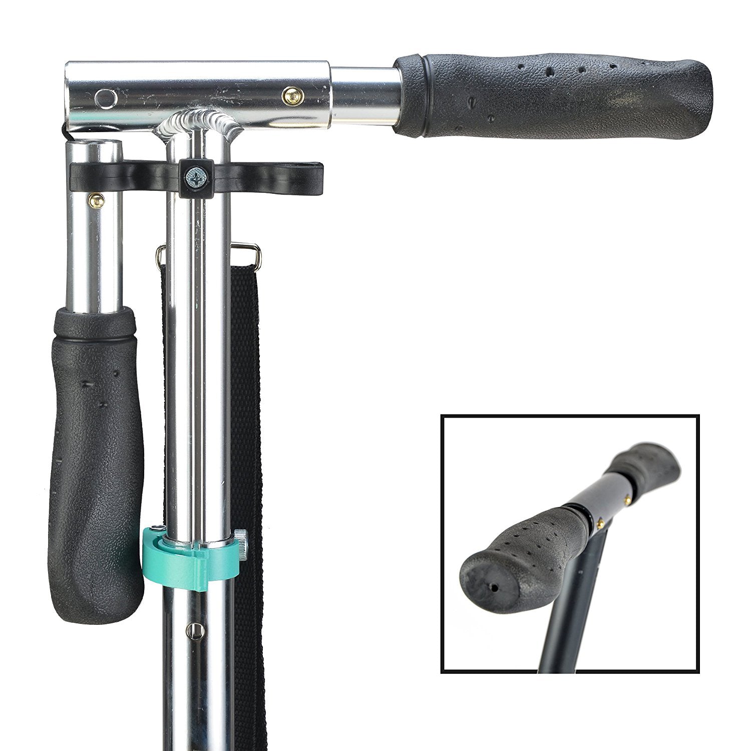 Apollo - Trottinette avec roues XXL Phantom pour adultes et enfants - 200mm - Menthe