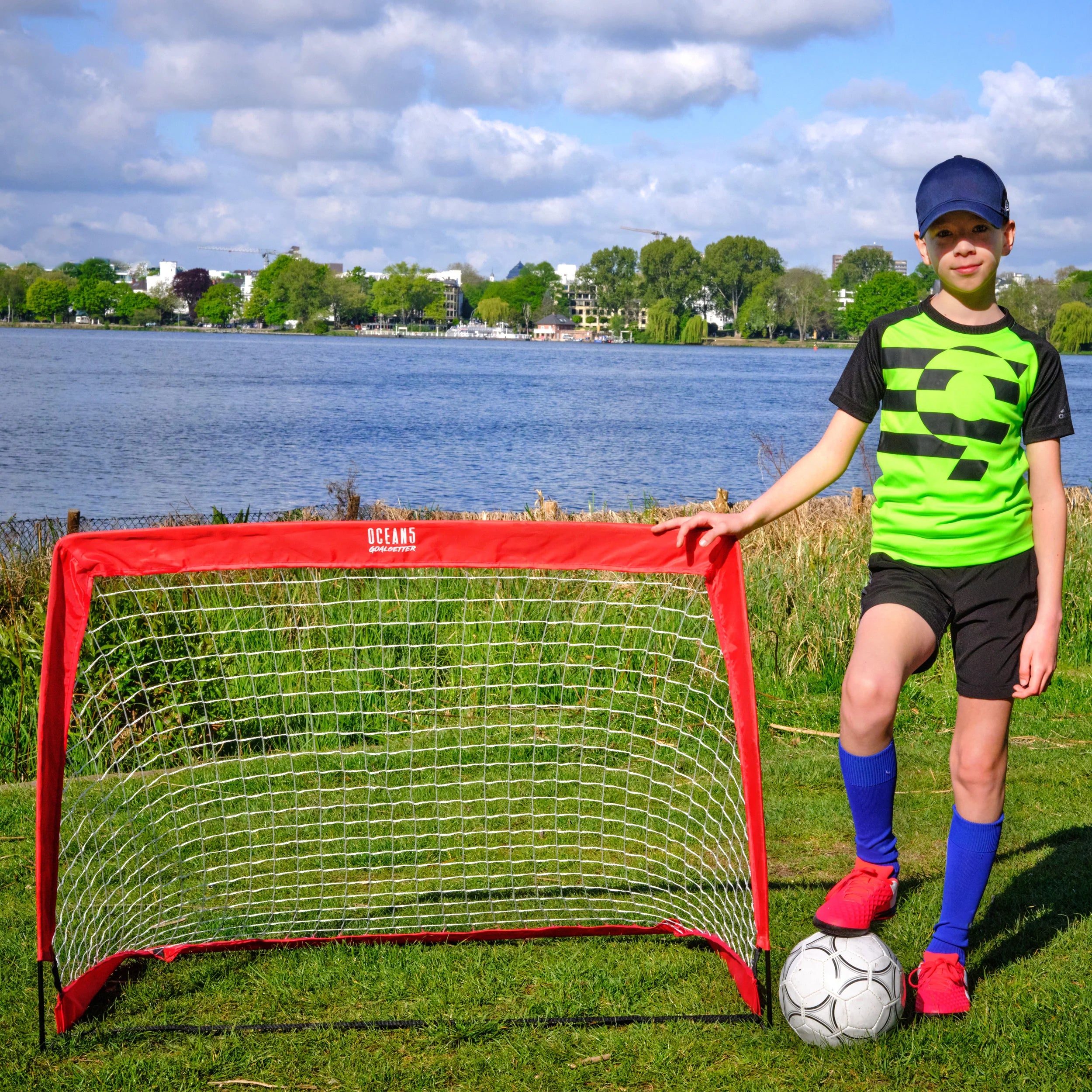 Apollo - Mini-buts « Goalgetter » – Mini-buts pliables en lot de 2 - Goalgetter - Faltbare Minitore (2er Set)