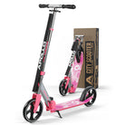Apollo - Trottinette avec roues XXL Phantom pour adultes et enfants - 200mm - Argent Rose
