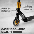 Apollo - Stunt Scooter - Star Pro - HighQuality eloxierter Profi Stunt Scooter - Noir Or