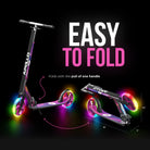 Apollo - Trottinette avec roues XXL Phantom pour adultes et enfants - 200mm - Starlight