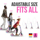 Apollo - Trottinette avec roues XXL Phantom pour adultes et enfants - 200mm - Starlight