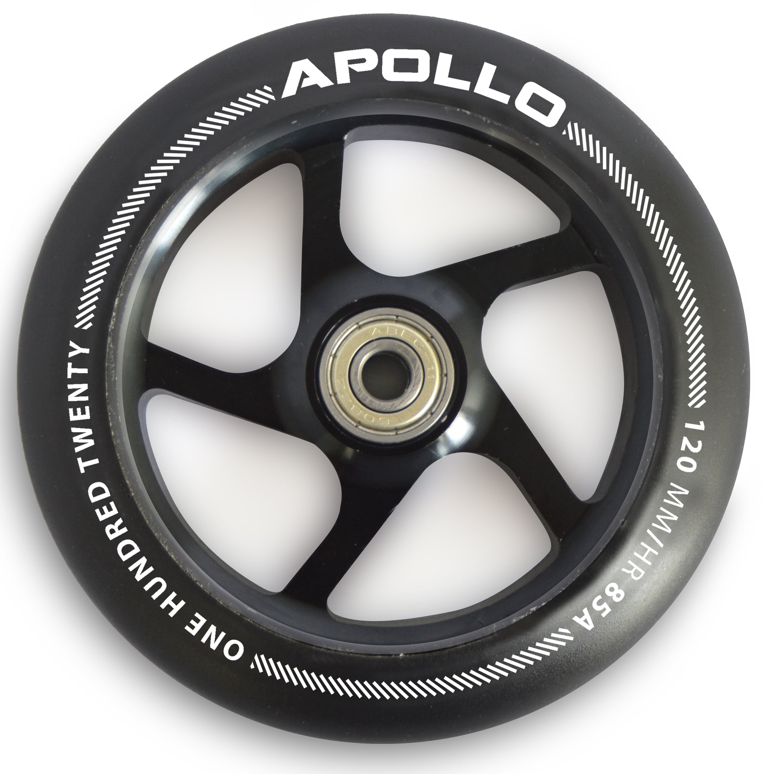 Apollo - Roues trottinette freestyle - Paire de roues série Pro 120mm -