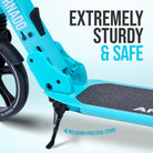 Apollo - Trottinette Apollo High End - Trottinette Tornado City avec frein et suspension - Menthe