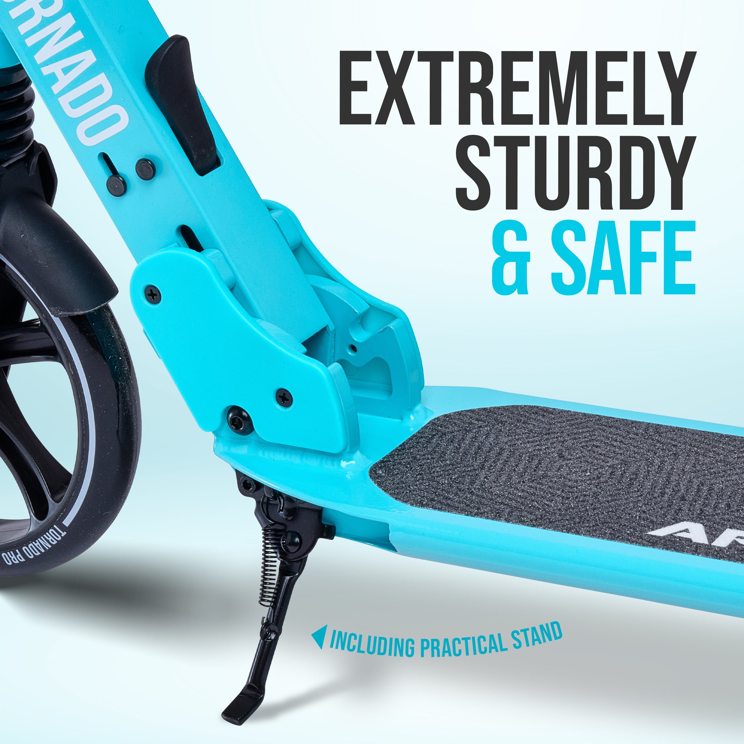 Apollo - Trottinette Apollo High End - Trottinette Tornado City avec frein et suspension - Menthe