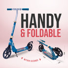 Apollo - Trottinette Apollo High End - Trottinette Tornado City avec frein et suspension - Turquoise