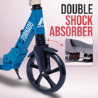 Apollo - Trottinette Apollo High End - Trottinette Tornado City avec frein et suspension - Turquoise