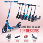 Apollo - Trottinette Apollo High End - Trottinette Tornado City avec frein et suspension - Turquoise