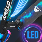 Apollo - Trottinette avec roues XXL Phantom pour adultes et enfants - 200mm - Universe