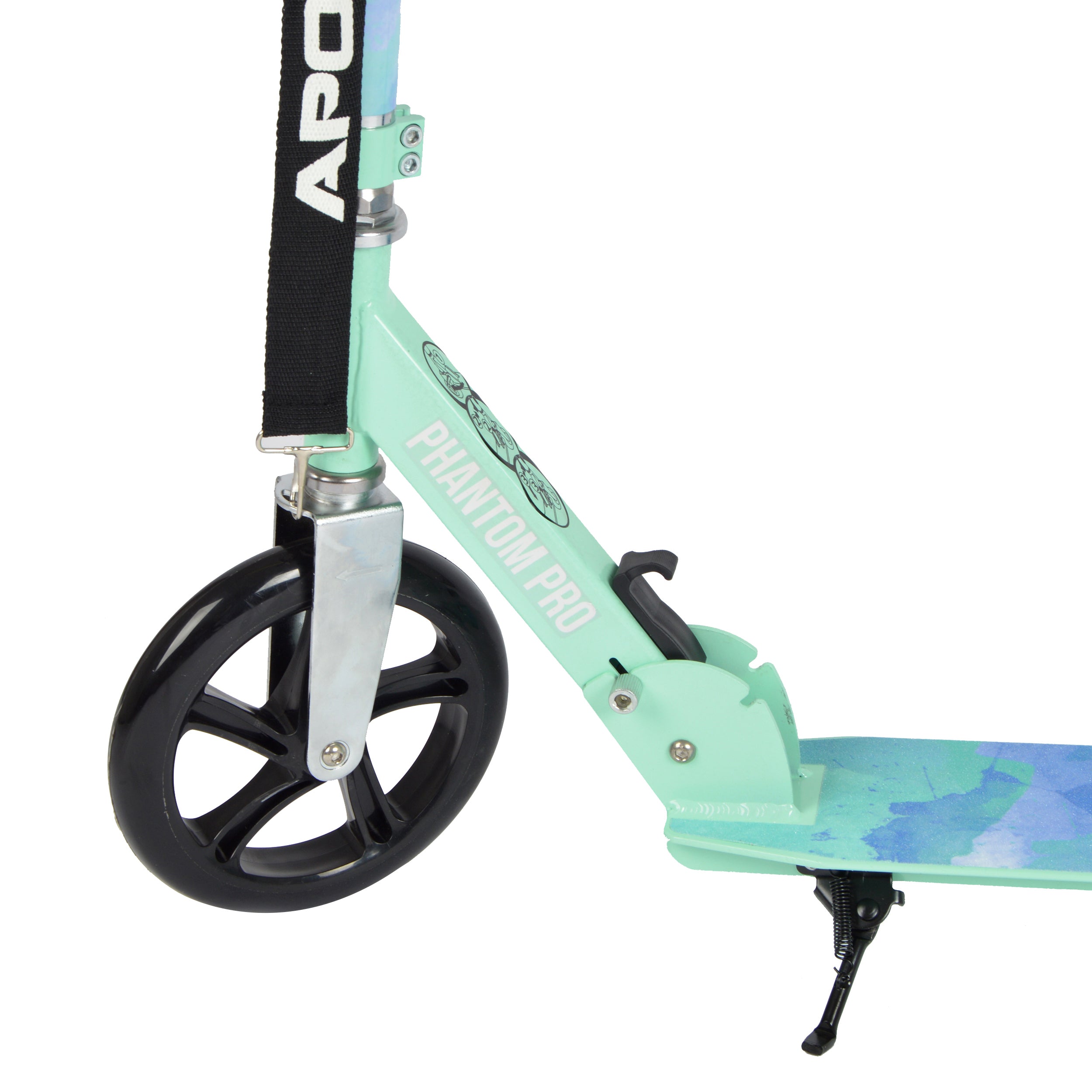 Apollo - Trottinette avec roues XXL Phantom pour adultes et enfants - 200mm - Watercolor