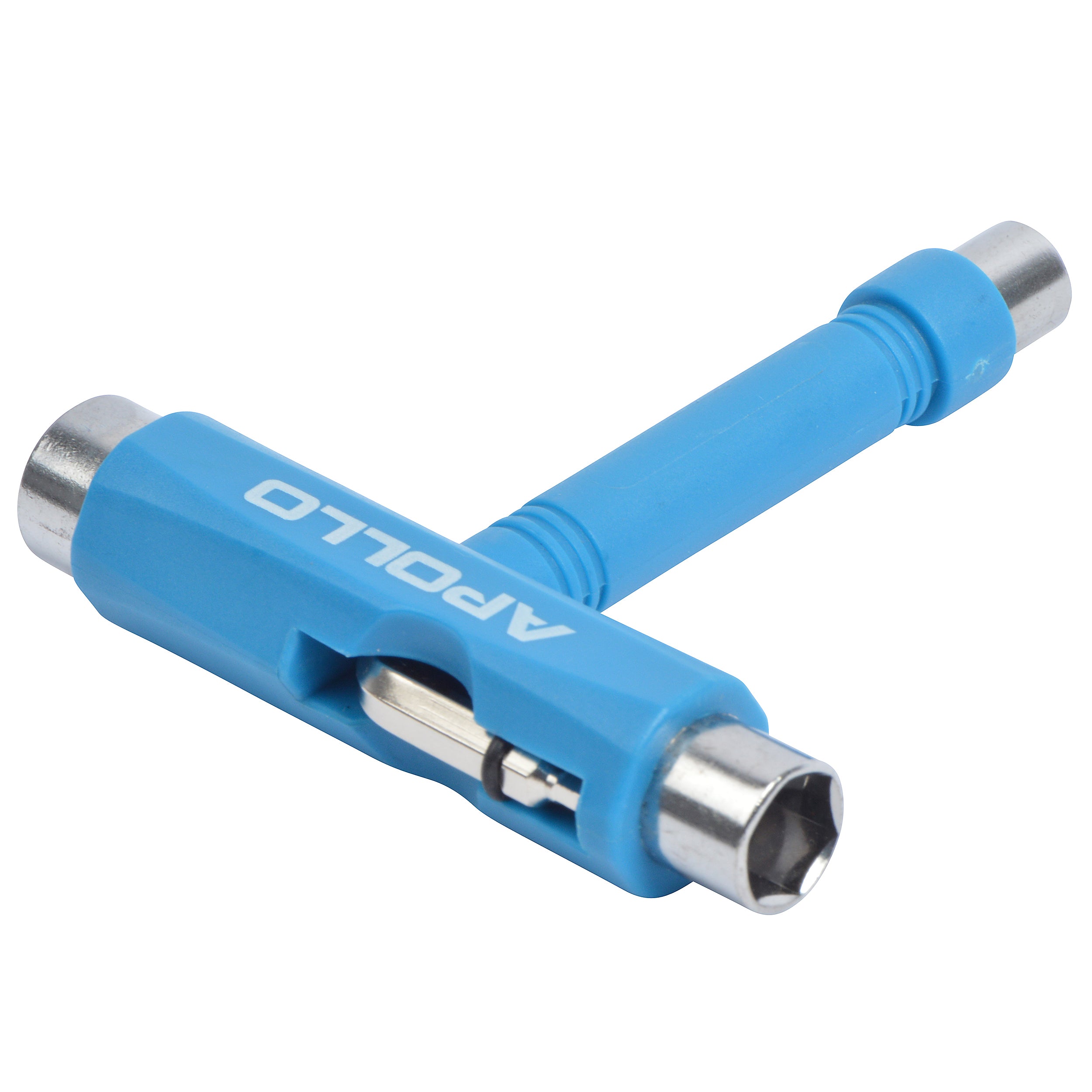 Apollo - Clé T Outil pour Skateboard, Scooter, Longboard - Bleu