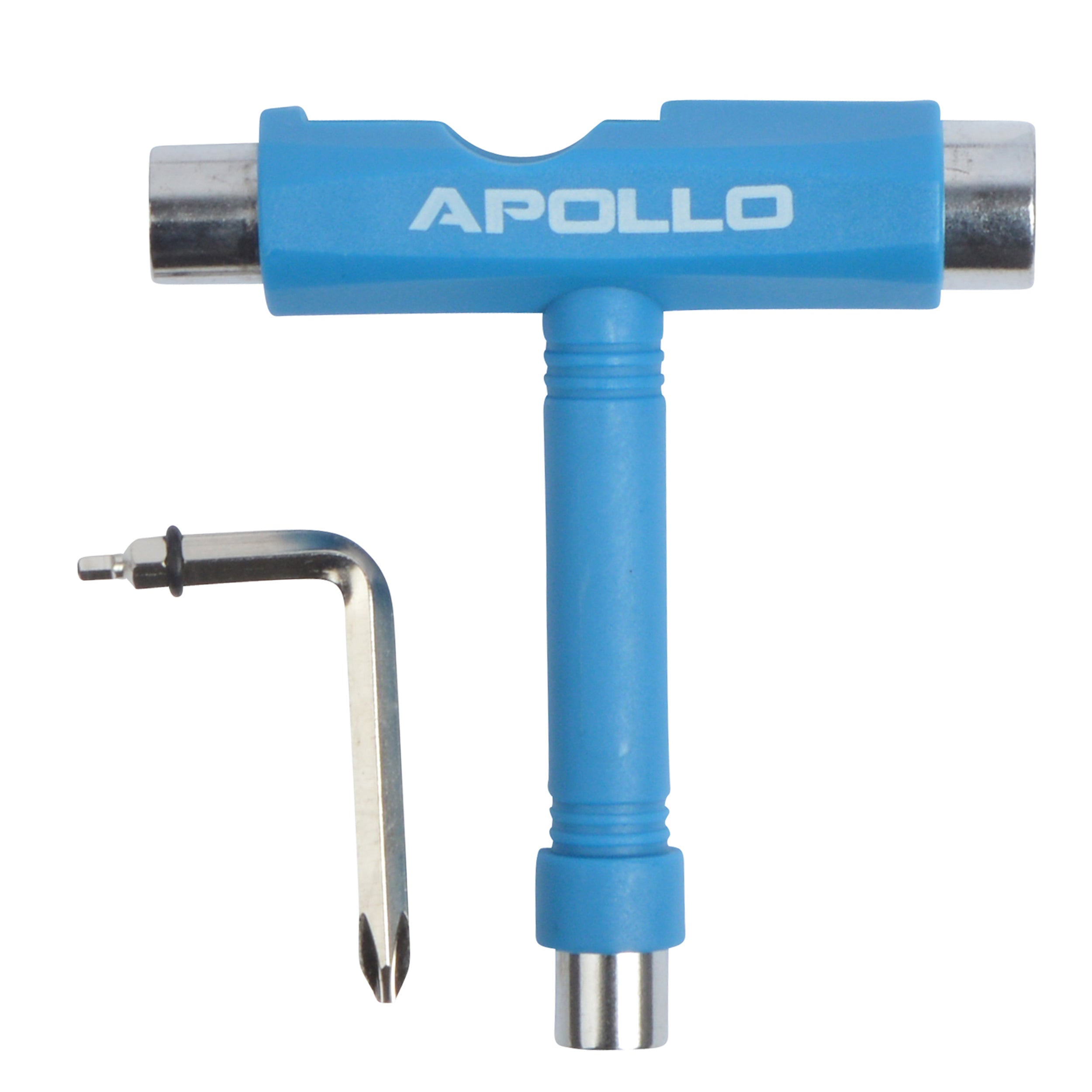 Apollo - Clé T Outil pour Skateboard, Scooter, Longboard - Bleu