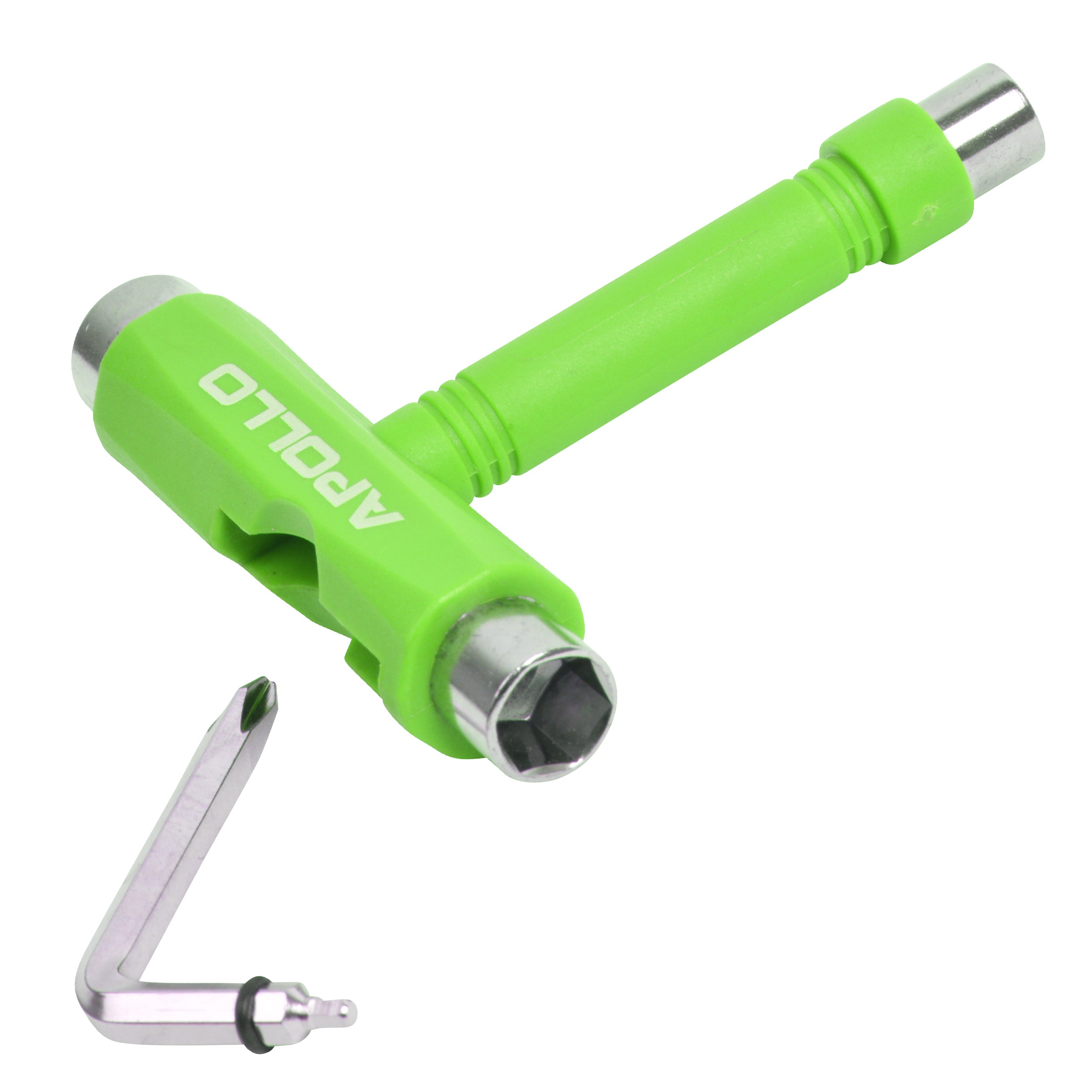 Apollo - Clé T Outil pour Skateboard, Scooter, Longboard - Vert
