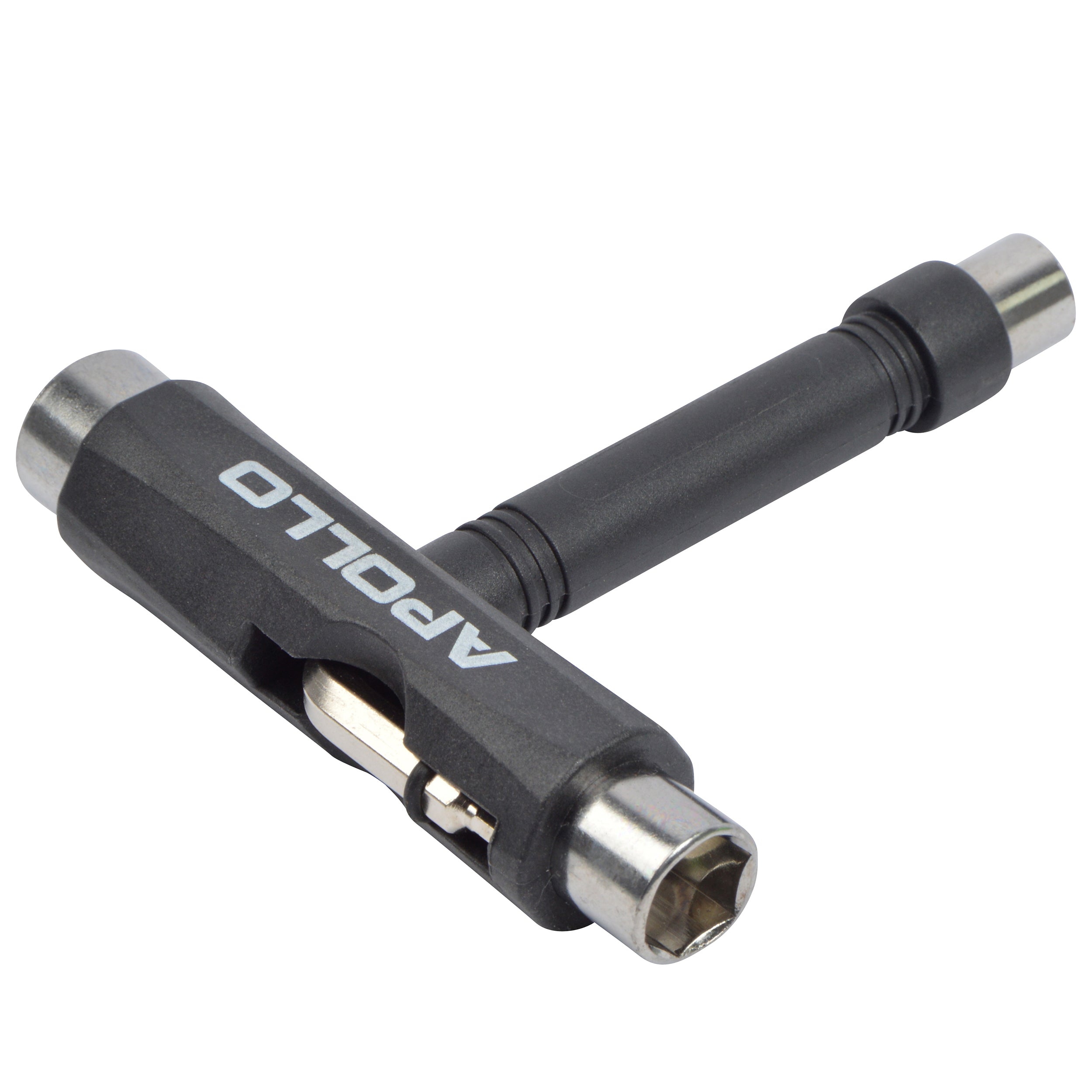 Apollo - Clé T Outil pour Skateboard, Scooter, Longboard - Noir