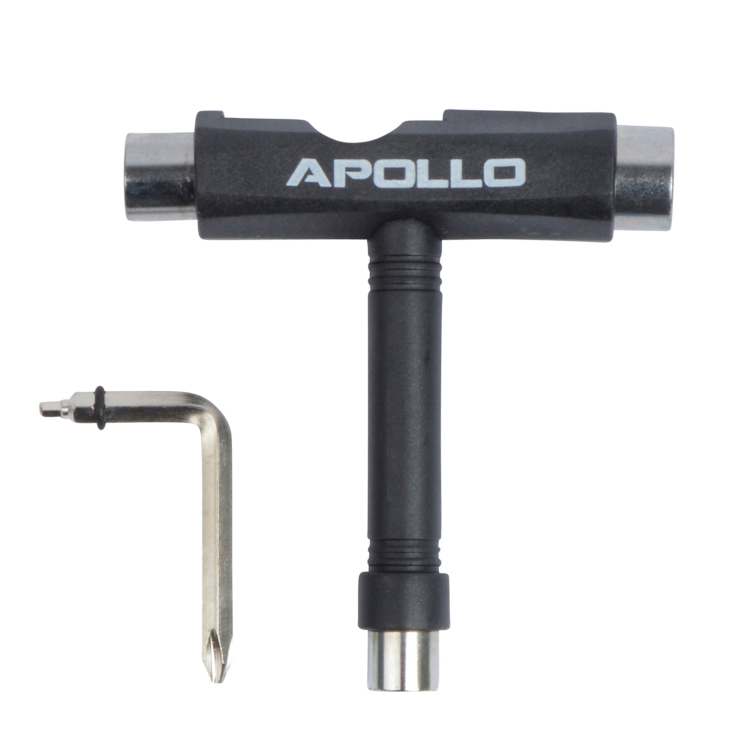 Apollo - Clé T Outil pour Skateboard, Scooter, Longboard - Noir