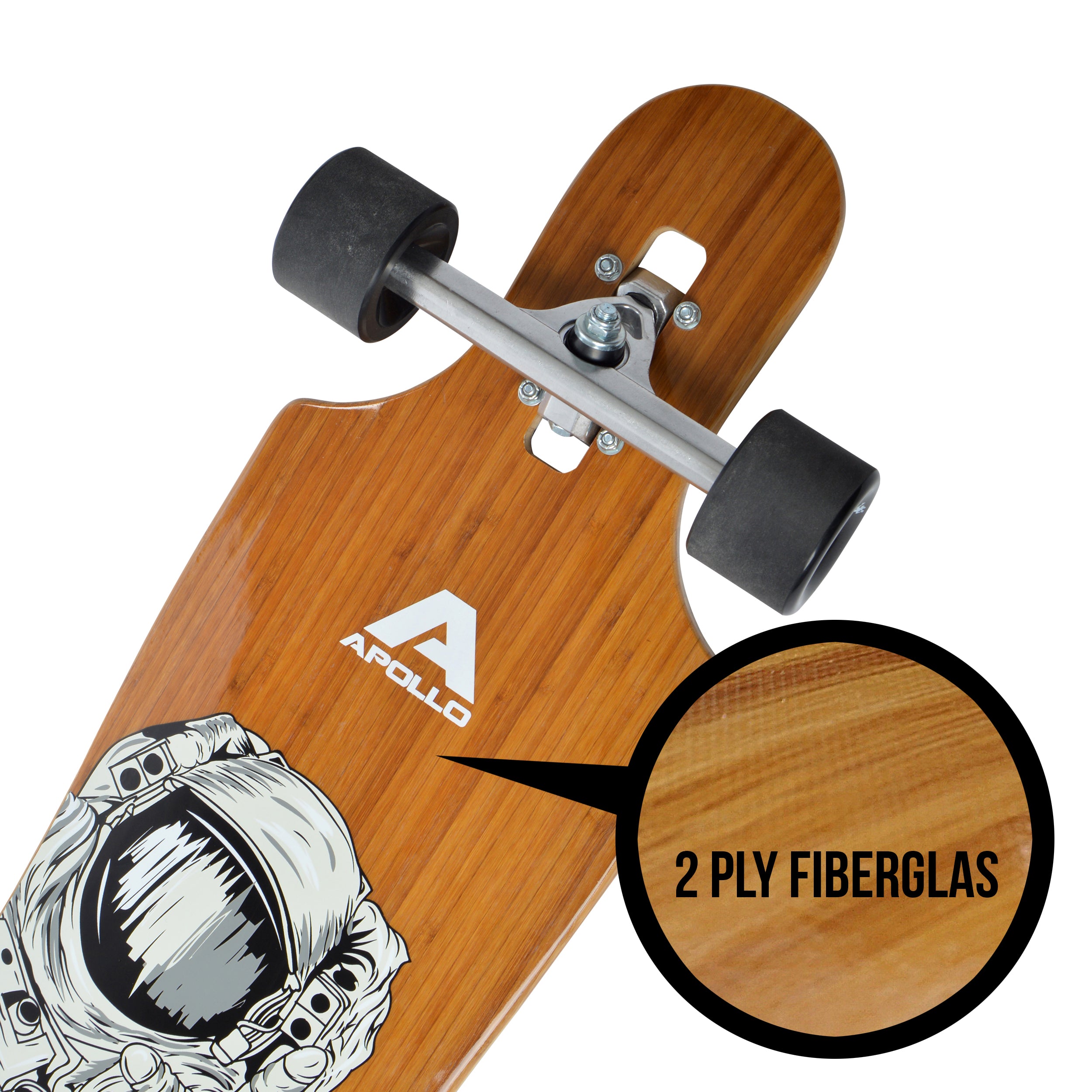 Apollo - Longboard en fibre de verre - Apollo13 - 40 - T-Tool inclus -