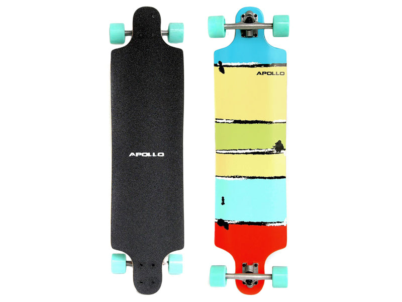Apollo - Longboard - Maui Colour Twin Tip TM - 38 - T-Tool inclus - Maui Color