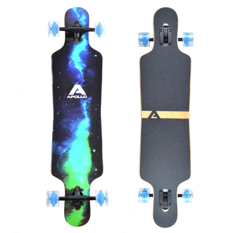 Apollo - Longboard - Galaxy LED TwinTip DT - 40 - T-Tool inclus - Galaxy