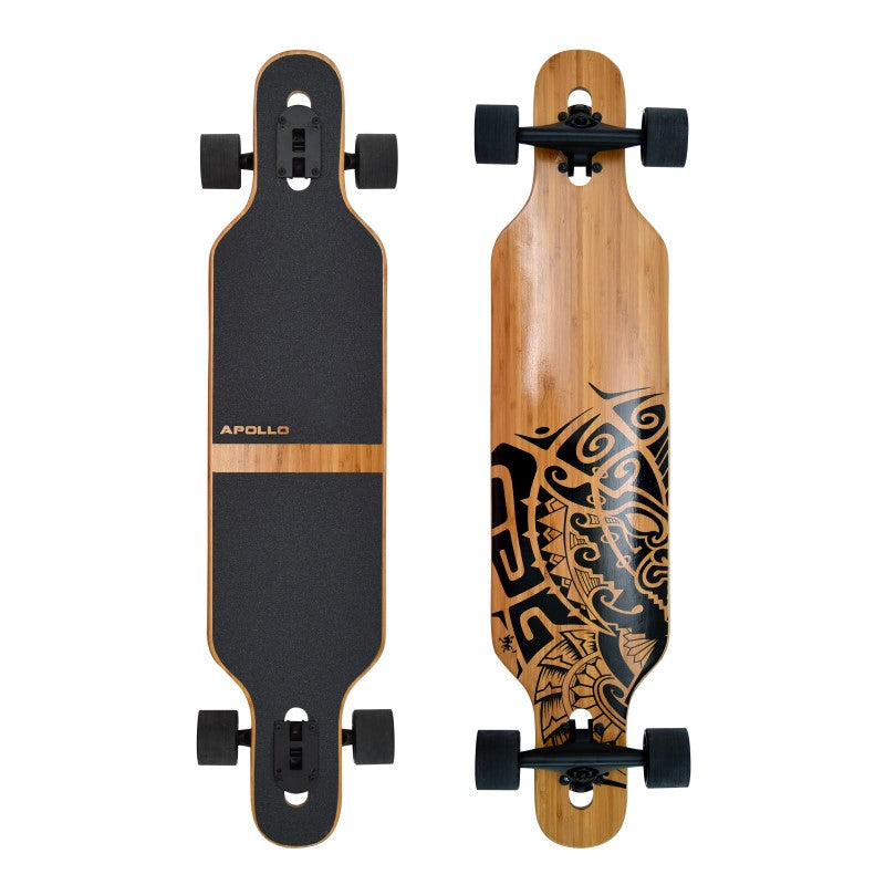 Apollo - Longboard - Tuvalu Wood - 38 - T-Tool inclus - Tuvalu wood
