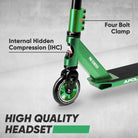 Apollo - Stunt Scooter - Star Pro - HighQuality eloxierter Profi Stunt Scooter - Vert