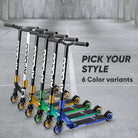 Apollo - Stunt Scooter - Star Pro - HighQuality eloxierter Profi Stunt Scooter - Noir Menthe Or