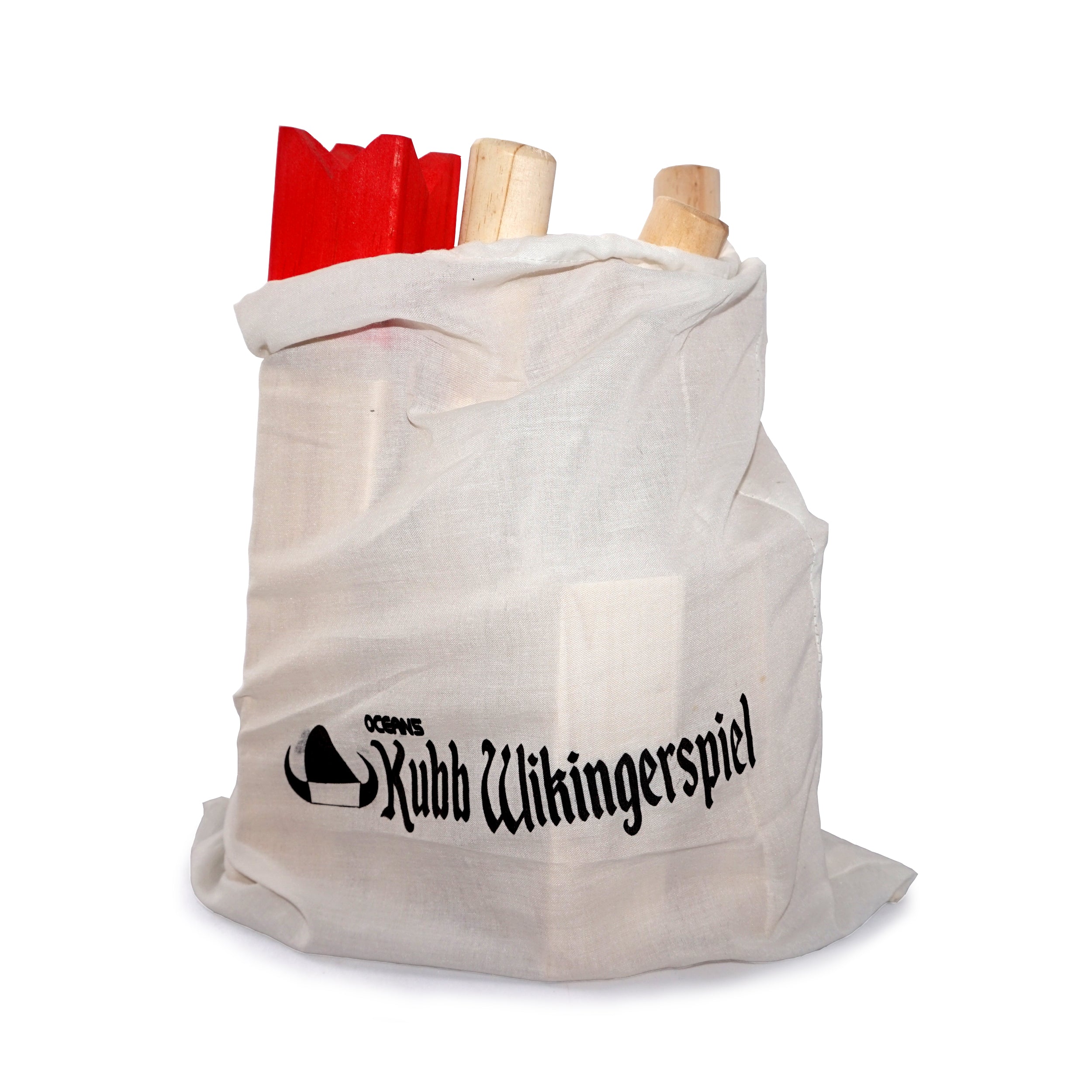 Ocean5 - Kubb - Original Jeu de Société Viking - Jeu en Bois Premium Ocean5 - Kubb - Rot - 30 x 5,2 cm (H B)