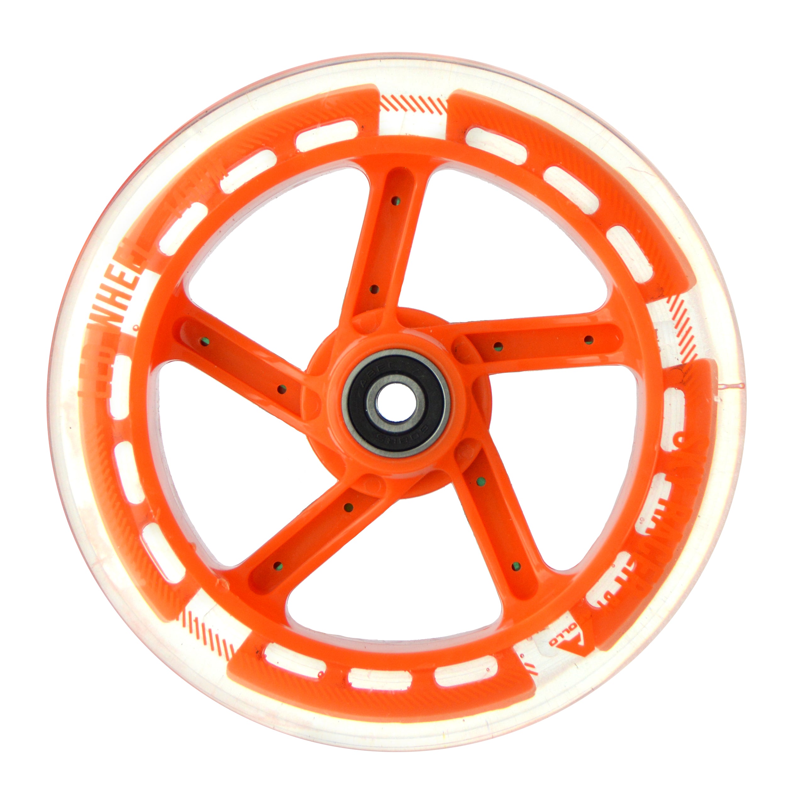 Apollo - Ensemble de roues de rechange pour Skyracer - Ensemble de roues de 145 mm - par Apollo - Orange