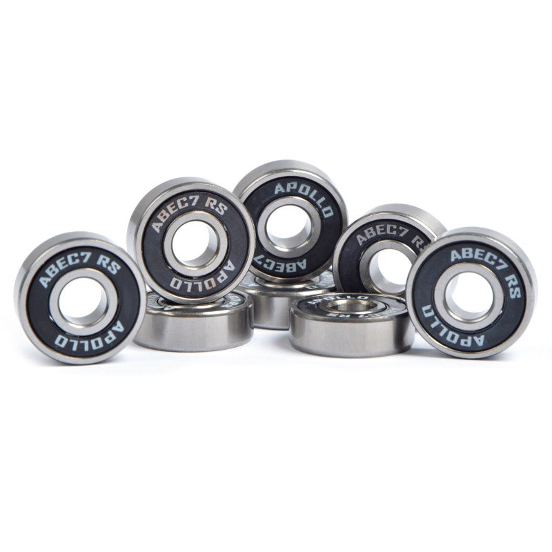 Apollo - Apollo Speedballs 8x noir - Jeu de roulements à Billes, paliers 2,1x0,7cm ABEC 7 -