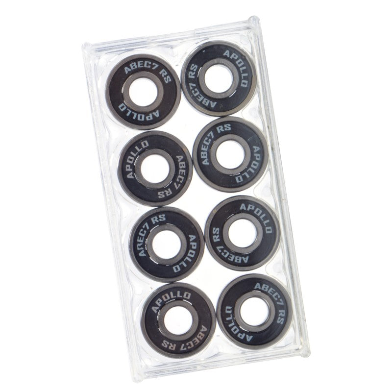 Apollo - Apollo Speedballs 8x noir - Jeu de roulements à Billes, paliers 2,1x0,7cm ABEC 7 -